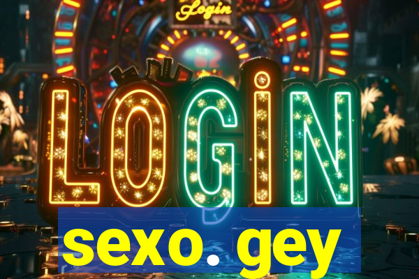 sexo. gey